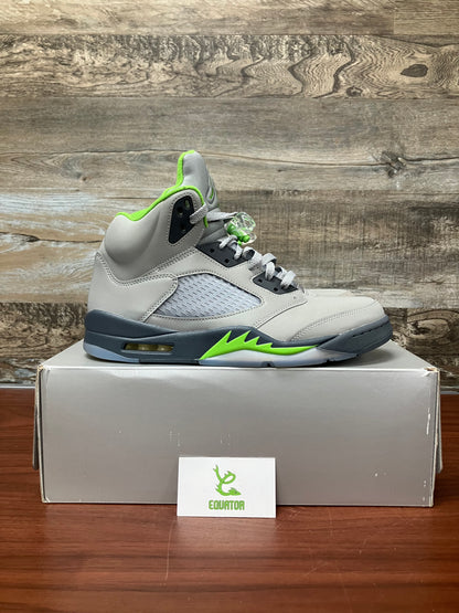 Jordan 5 Green Bean Size 12