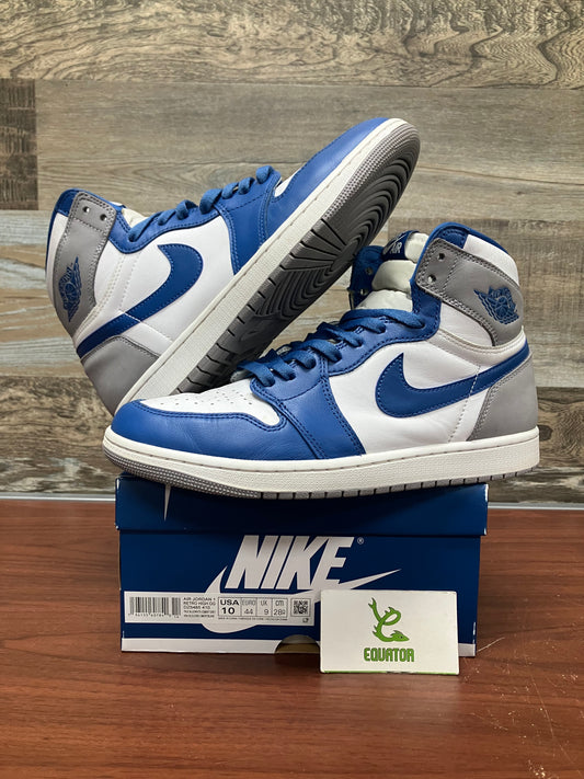 Jordan 1 Retro High OG True Blue Size 10