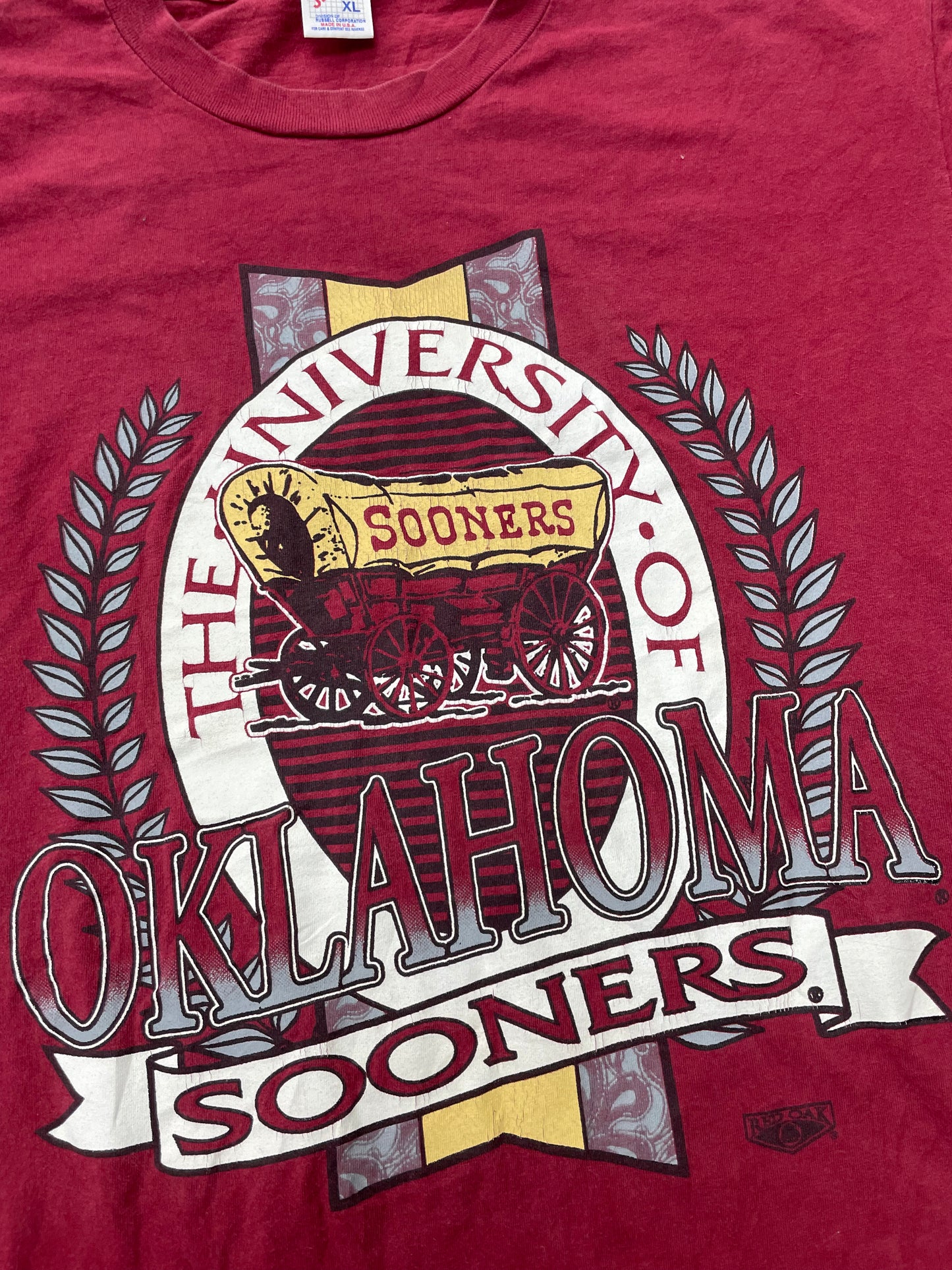 Vintage Oklahoma Sooners Tee Size XL