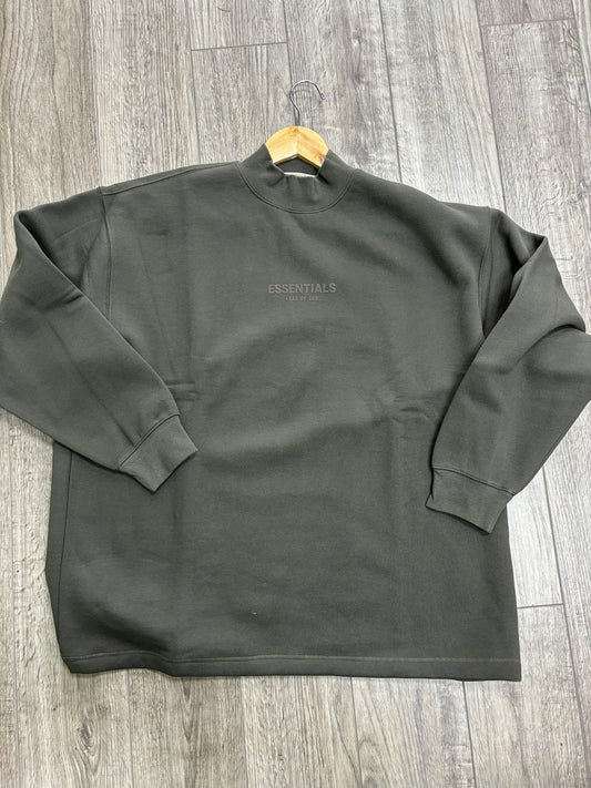 Fear of God essentials off black crewneck ￼