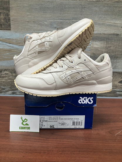 ASICS Gel-Lyte III Whisper Pink Size 10