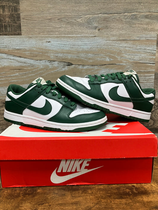 8.5-Nike Dunk Low Michigan State