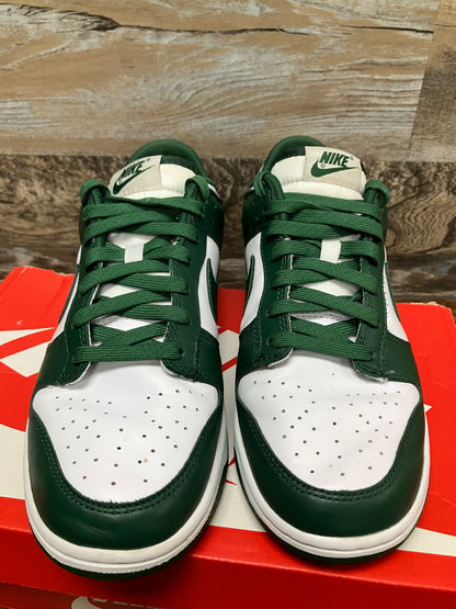 8.5-Nike Dunk Low Michigan State