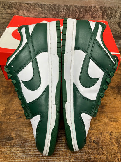 8.5-Nike Dunk Low Michigan State