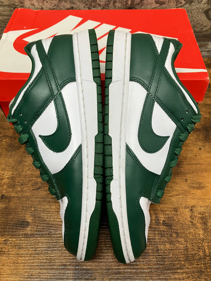 8.5-Nike Dunk Low Michigan State