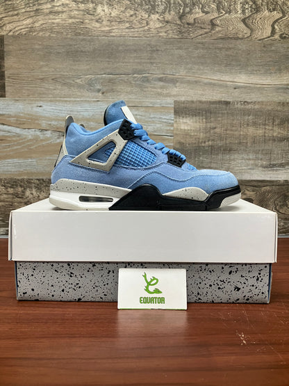 Jordan 4 Retro University Blue Size 8