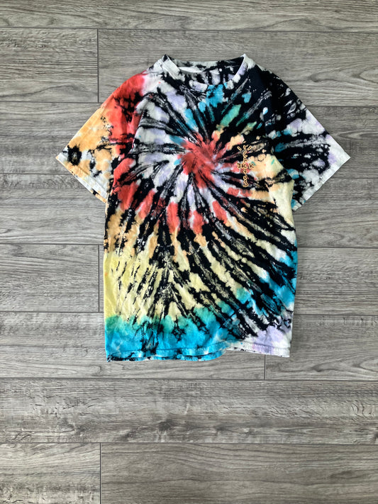 Cactus Jack Highest In the Room Tie-dye Tee Sz S