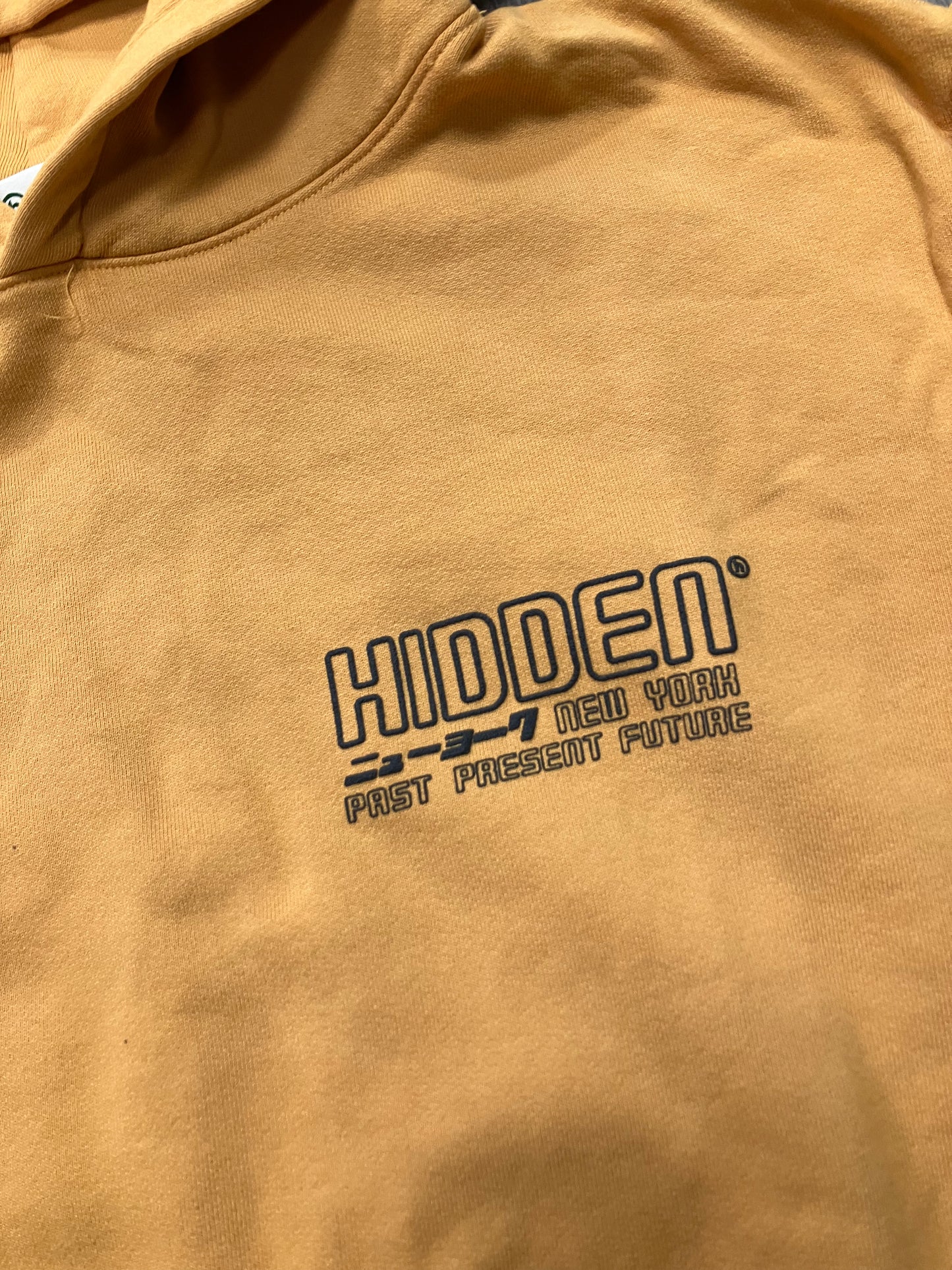 Hidden NY Koi Hoodie Mustard Size L