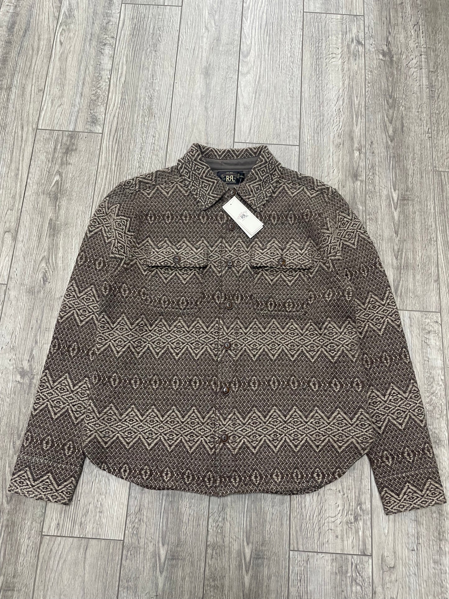 M-RRL Jacquard-Knit Wool Workshirt
