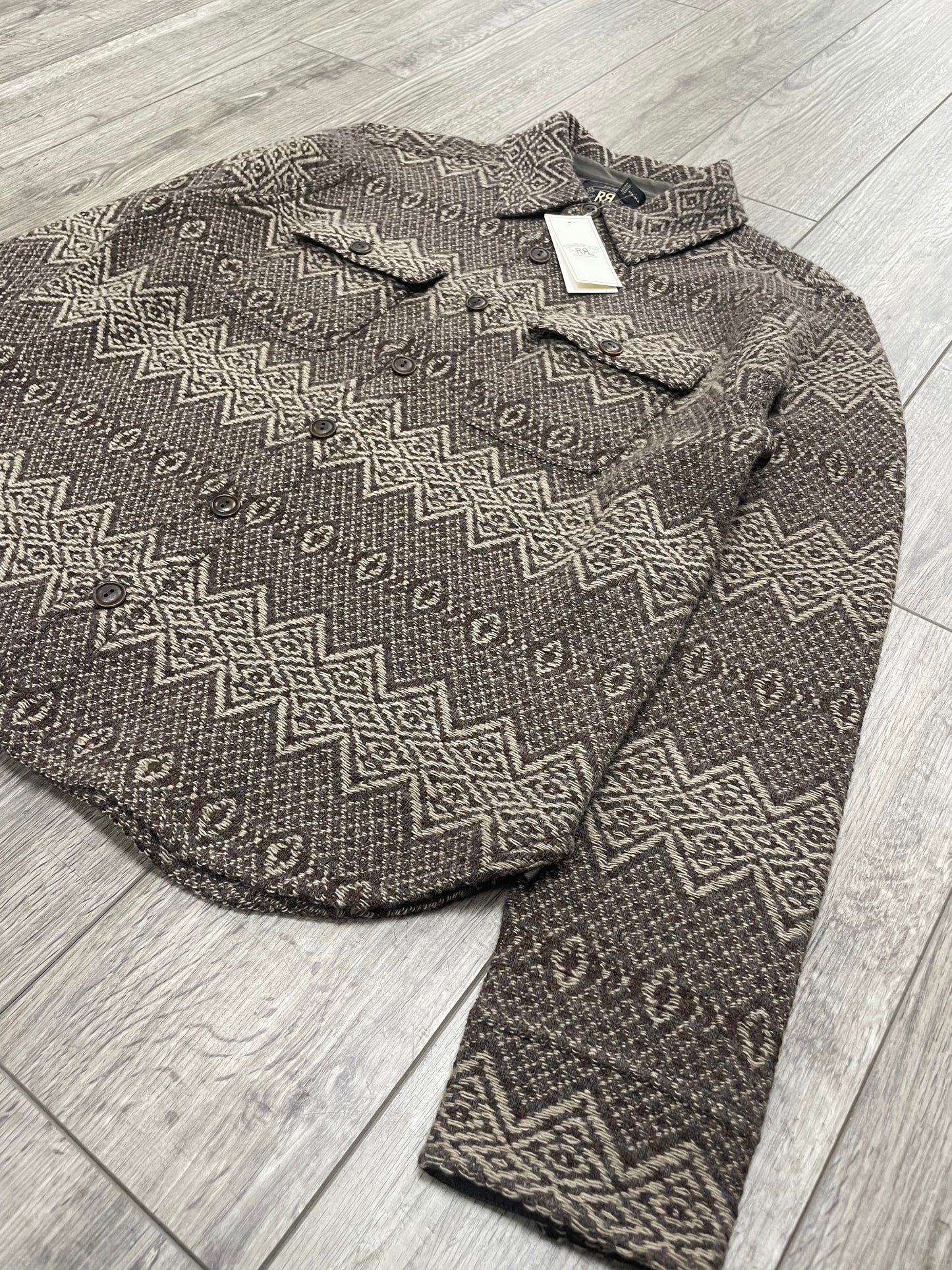 M-RRL Jacquard-Knit Wool Workshirt