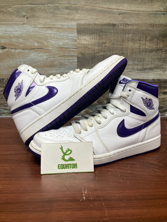 Jordan 1 Retro High Court Purple Size 11W/9.5M