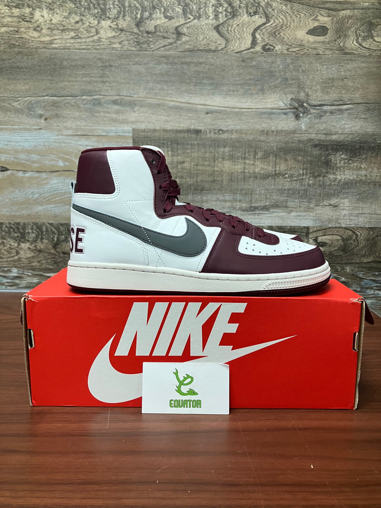 Nike Terminator High MoreHouse College Size 9.5