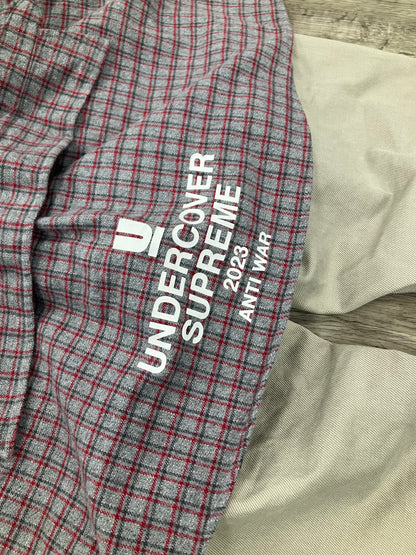 32-Undercover Supreme Layered Flannel Pants