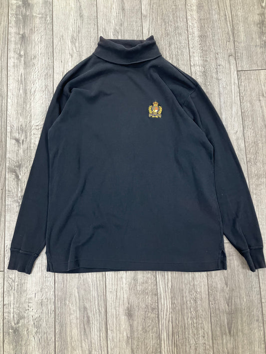 L-Polo Ralph Lauren Vintage Gold Crest Turtleneck