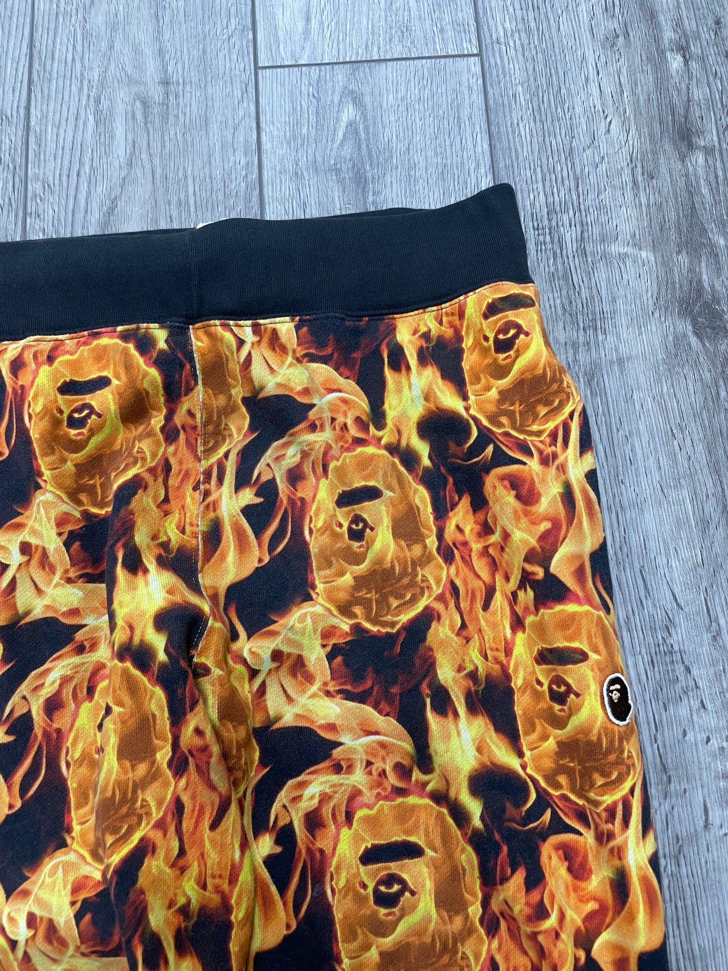 XL-BAPE Flame Joggers