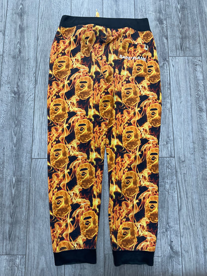 XL-BAPE Flame Joggers