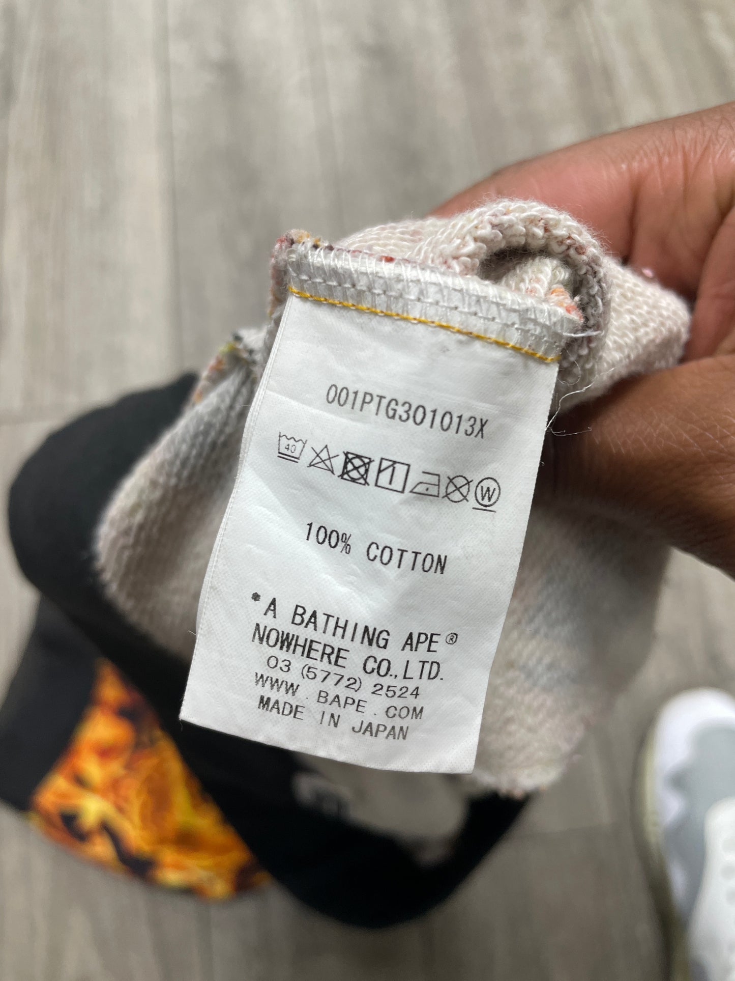 XL-BAPE Flame Joggers
