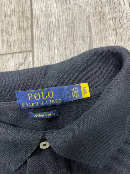 L-Polo Ralph Lauren Polo Bear Black Long-Sleeve Shirt