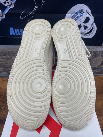 12-Nike Air Force 1 Mid Stussy Fossil