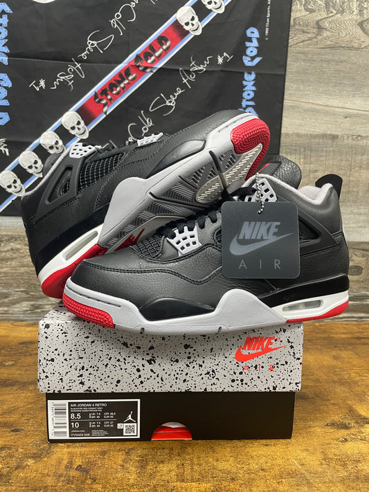 8.5-Jordan 4 Bred Reimagined