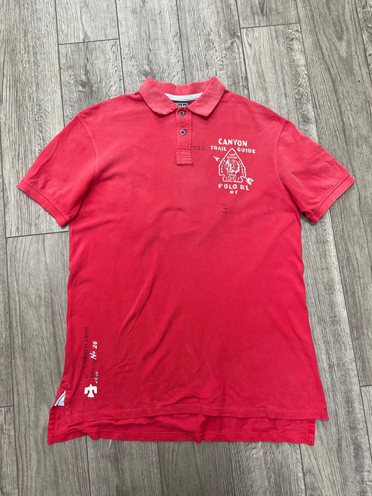 Vintage Polo Ralph Lauren Canyon Trail Guide Polo Shirt-L