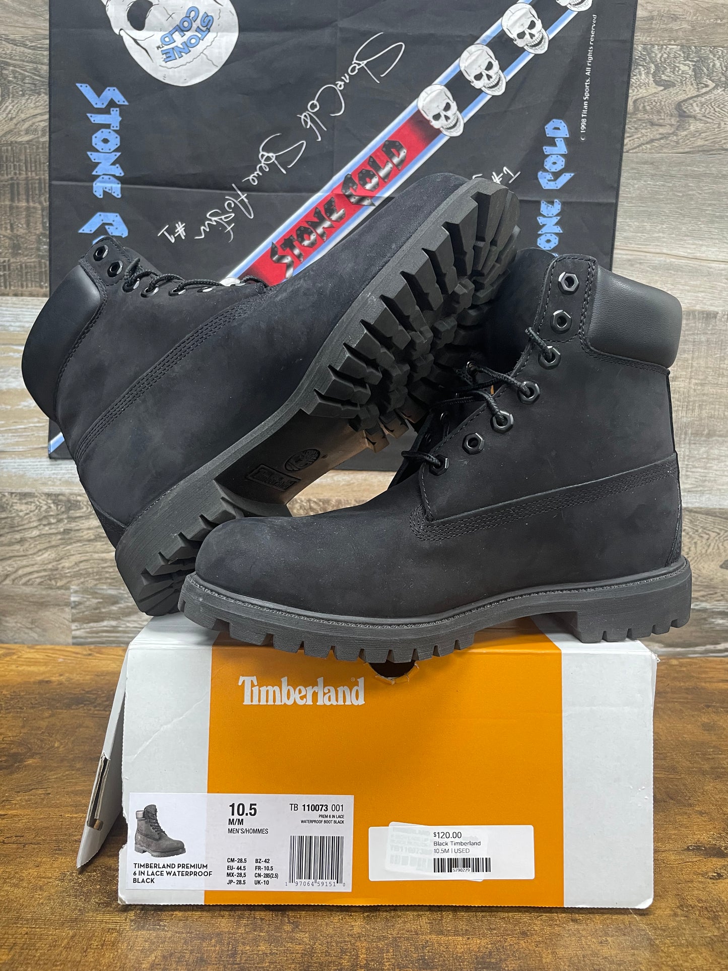 10.5-Timberland Premium 6” Lace Waterproof Boot