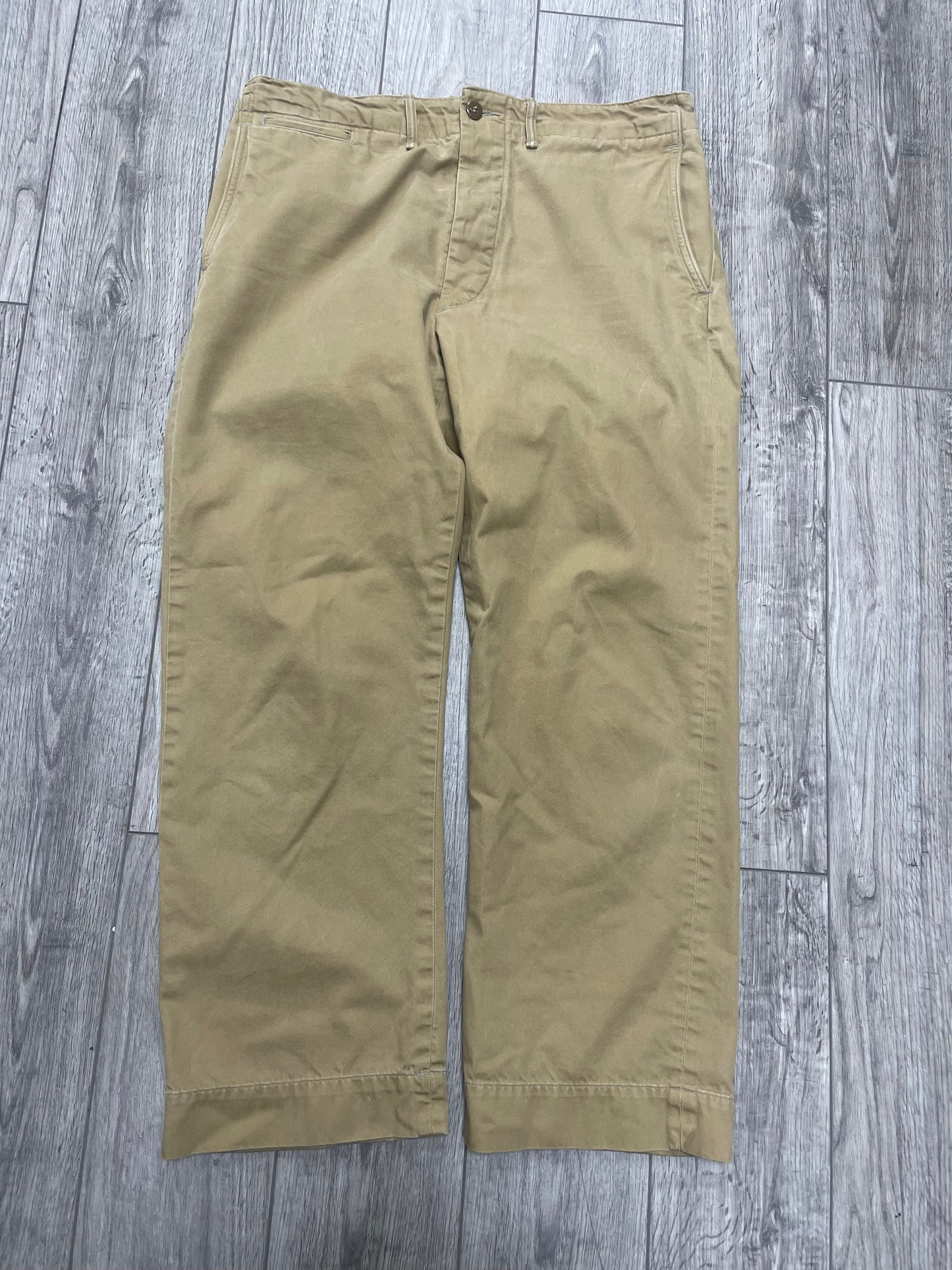 32-RRL Chino Pants Khaki Tan
