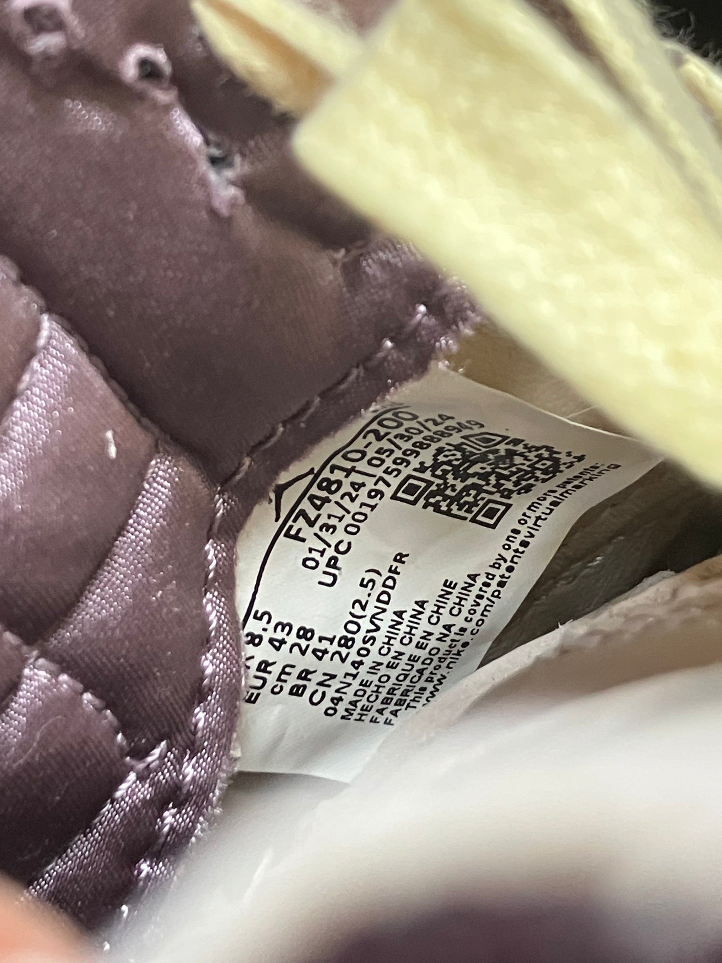 11W - Air Jordan 4 A Ma Maniere Violet Ore