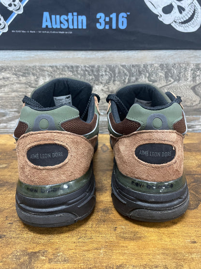 11.5-New Balance 993 Aimé Leon dore “beef & broccoli”