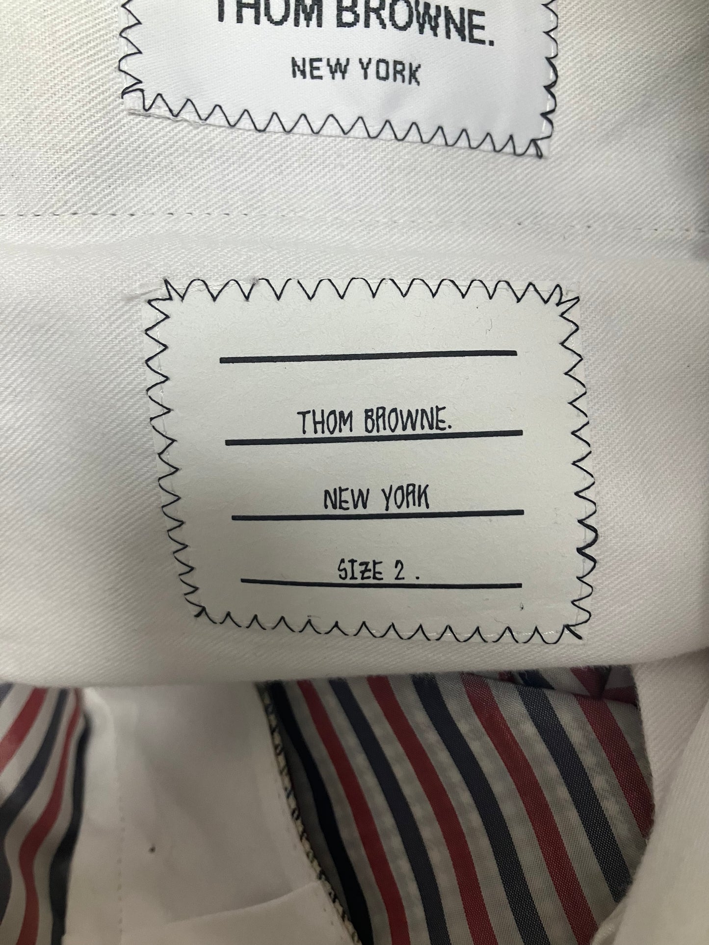 Thom Browne Gunclub Check Tweed Trousers Size 2/32