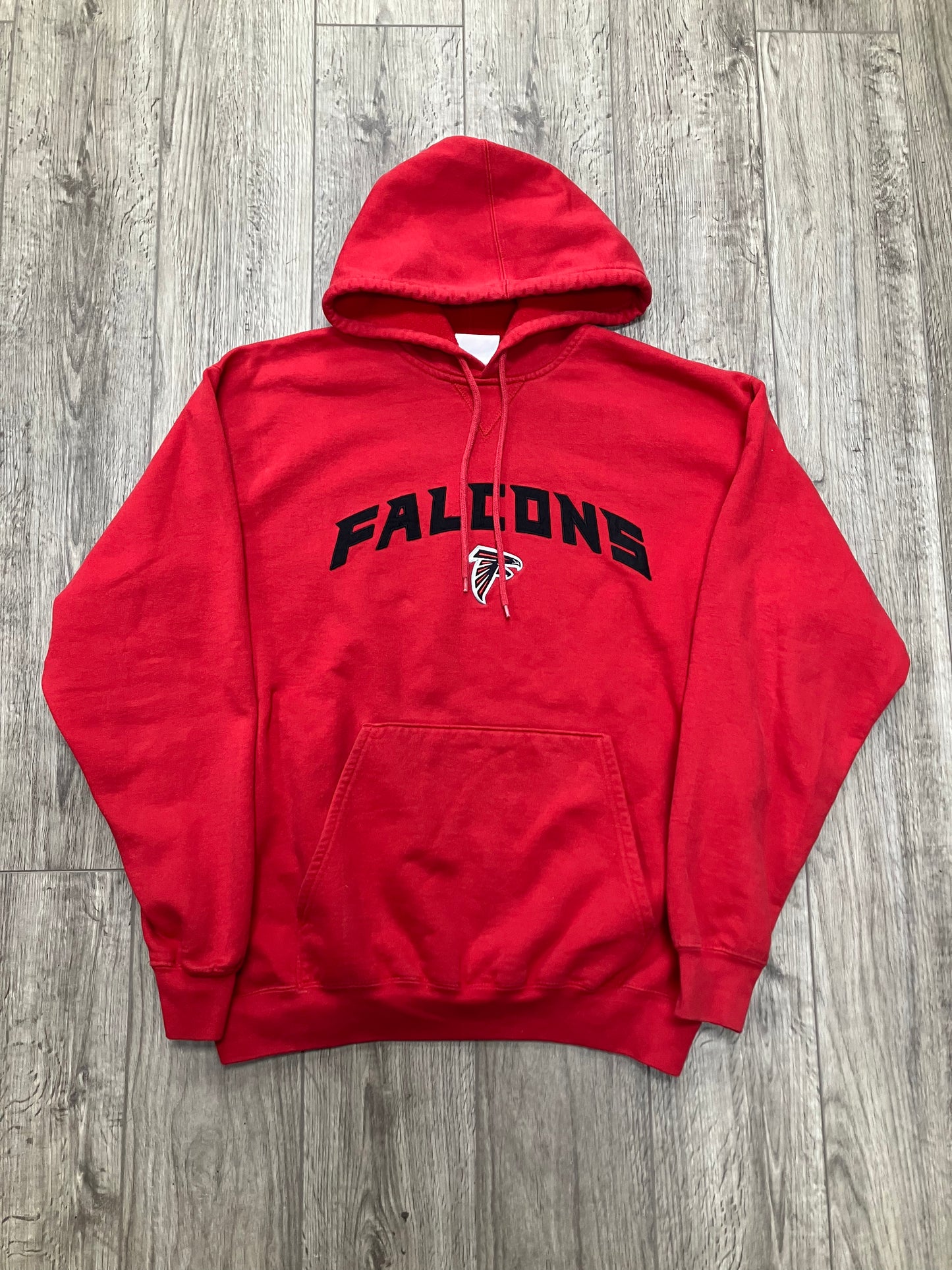 Falcons Red Hoodie Size M