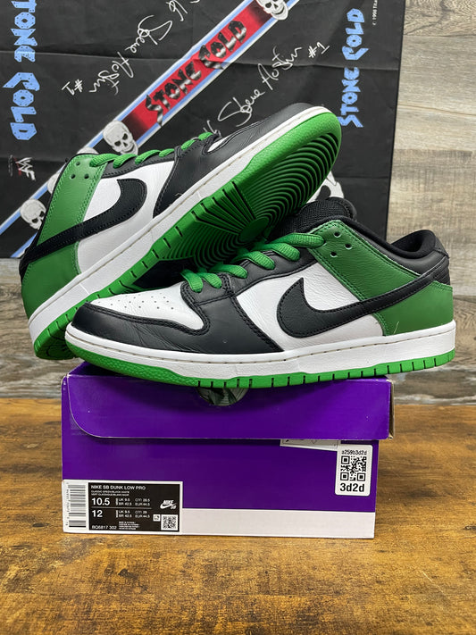 10.5-Nike SB Dunk Low Classic Green