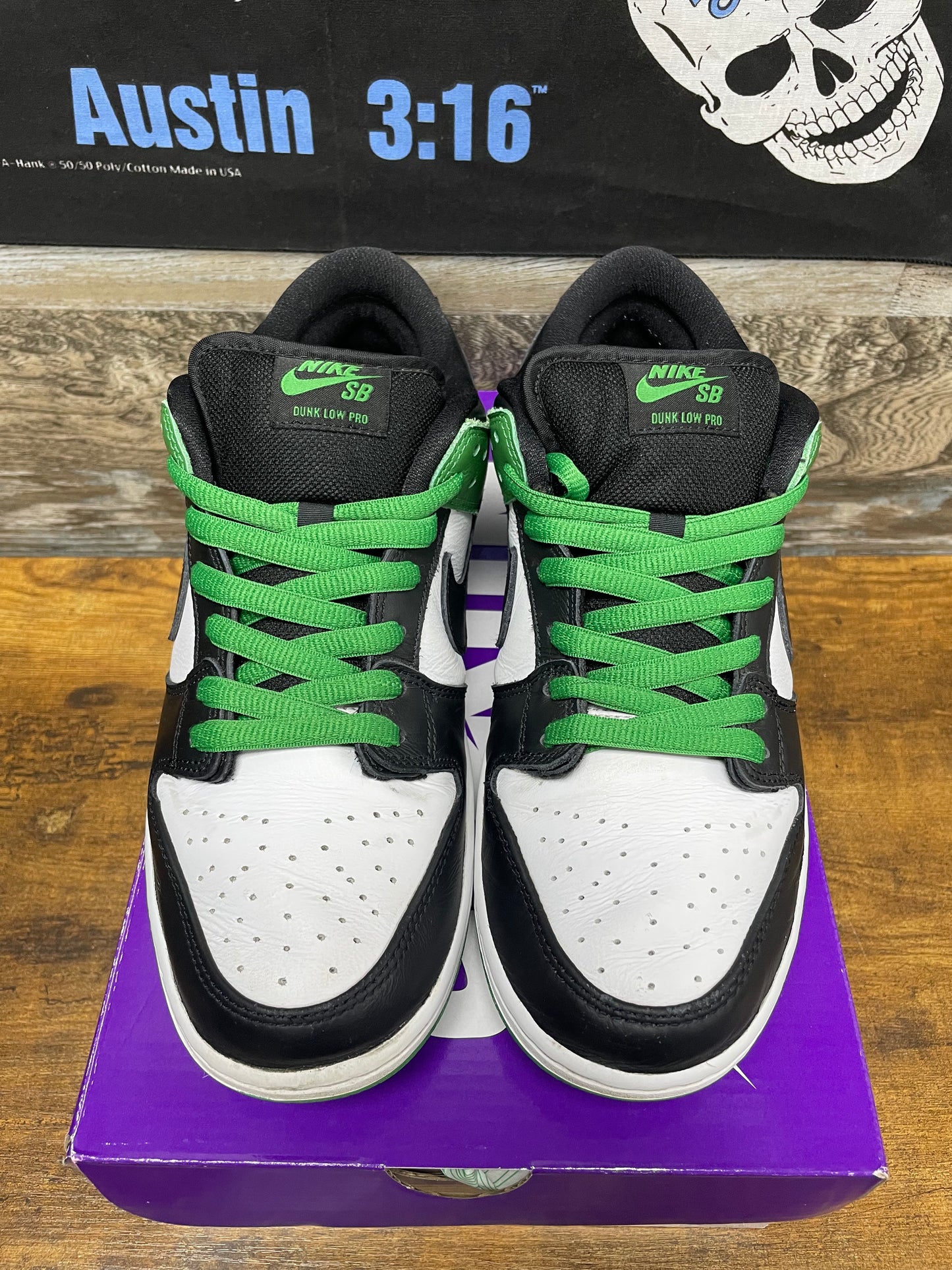 10.5-Nike SB Dunk Low Classic Green