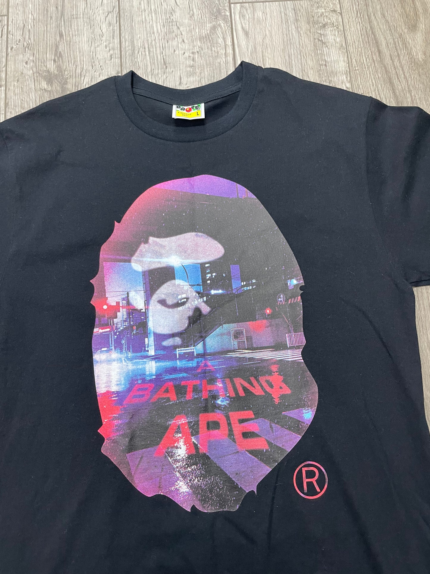 L-Bape Back Street Tee