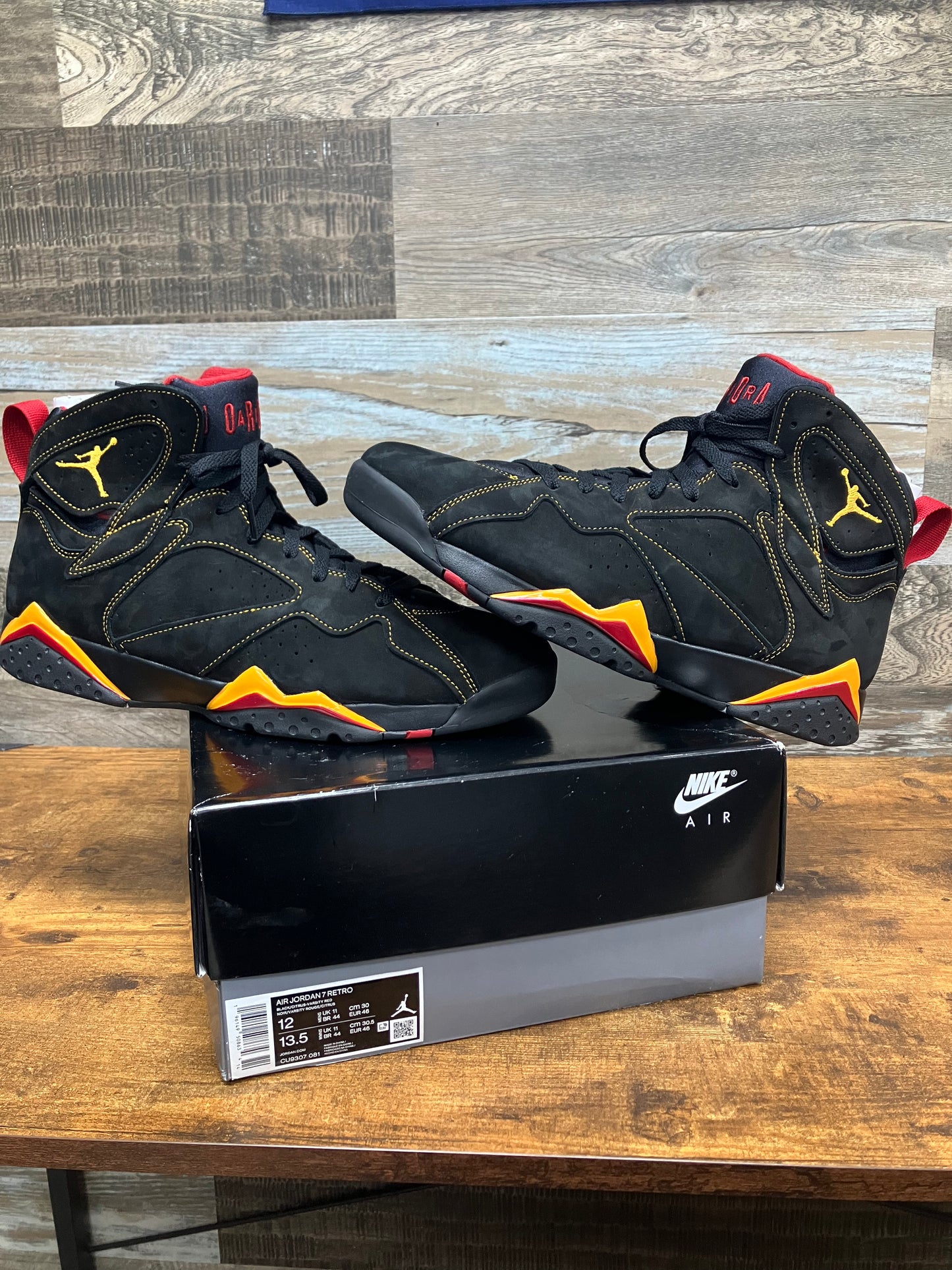 12-Air Jordan 7 Citrus