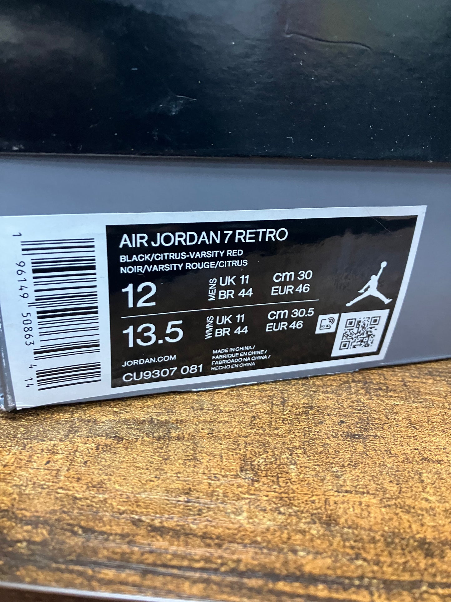 12-Air Jordan 7 Citrus