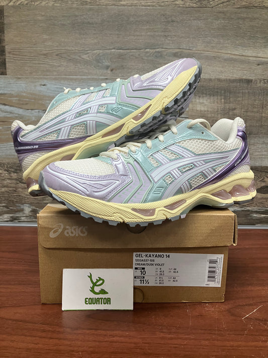 ASICS Gel-Kayano 14 Cream Dusk Violet Size 10