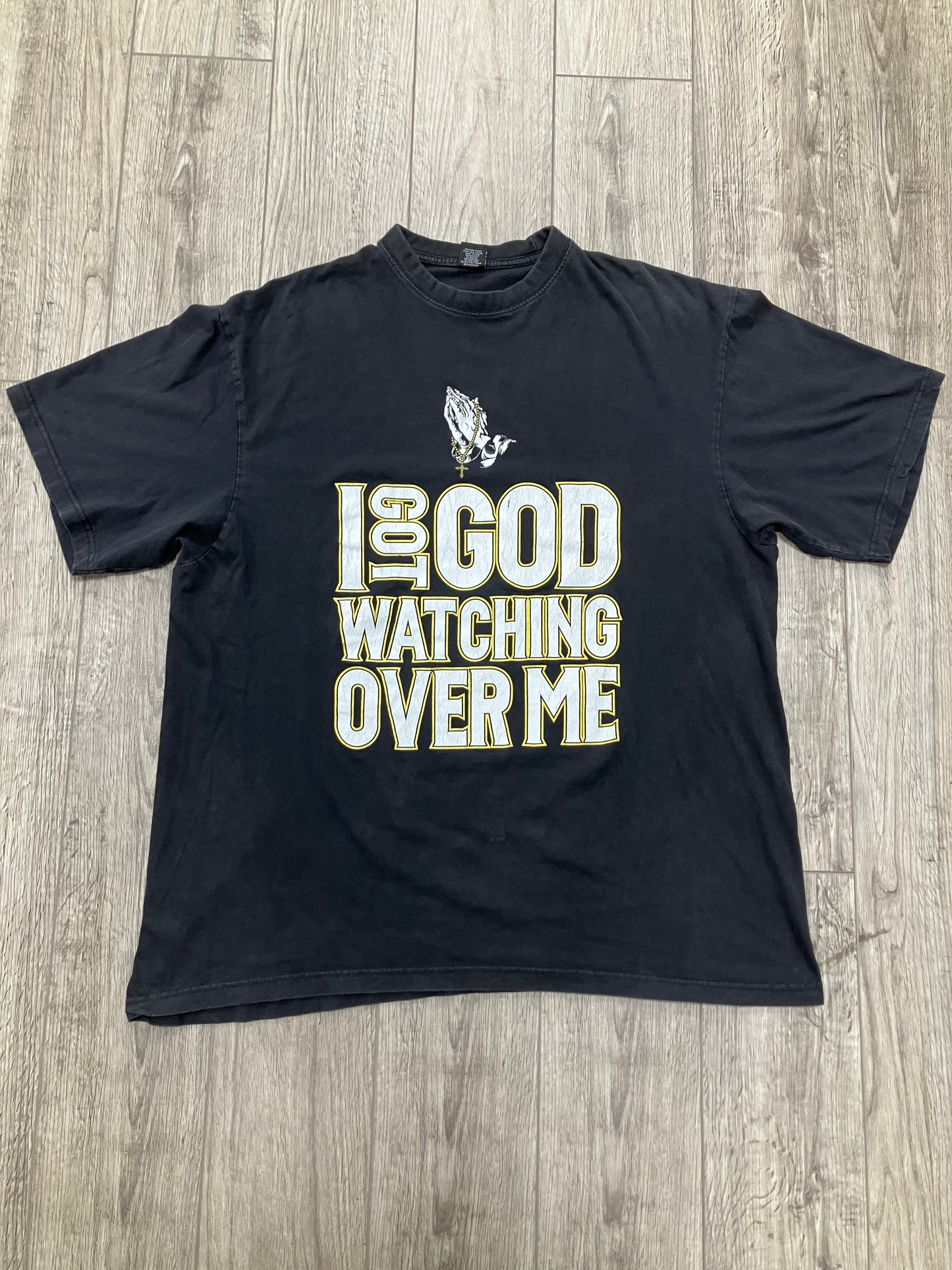 Y2K “I got God watching over me” Tee Size 3XL