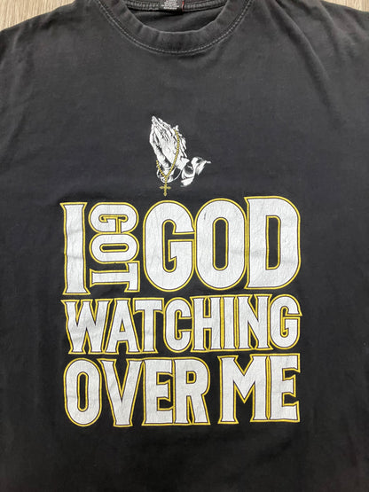 Y2K “I got God watching over me” Tee Size 3XL