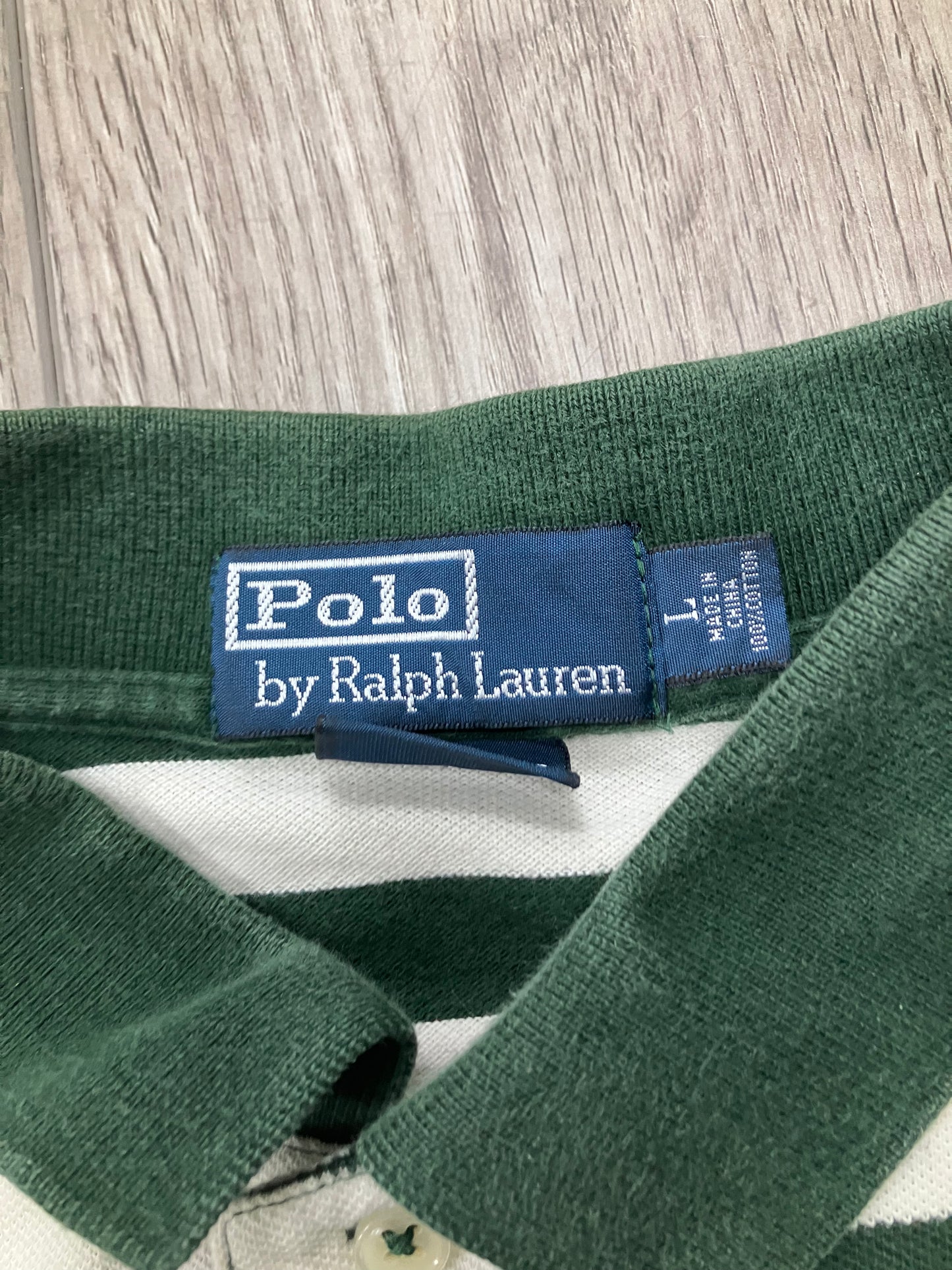 Polo Ralph Lauren Striped Polo Shirt Size L