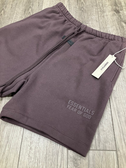 XL-Fear Of God Essentials Plum Shorts