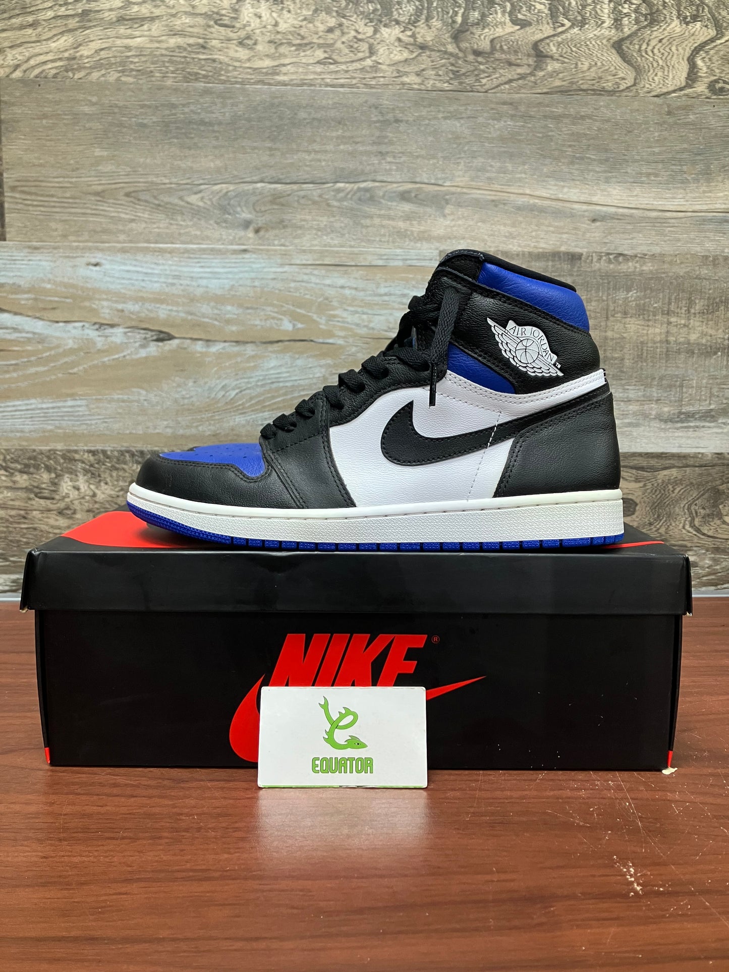 Jordan 1 Retro High Royal Toe Size 10