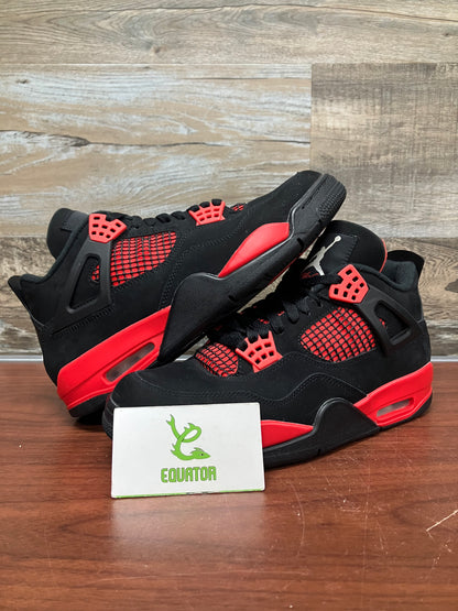 Jordan 4 Retro Red Thunder Size 8.5