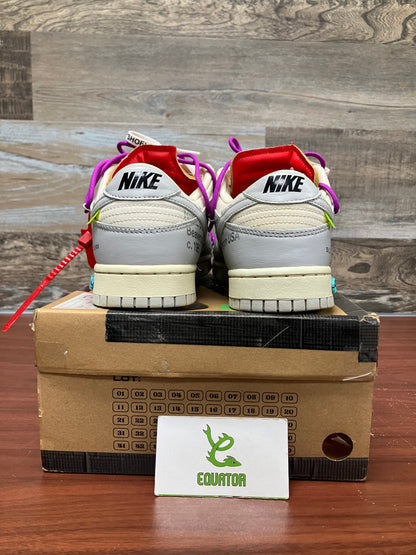 Nike Dunk Low Off-White Lot 45 Size 9.5