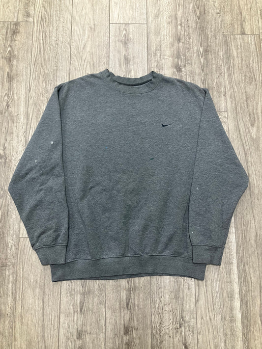 2000s Nike Grey Sweatshirt Size XL