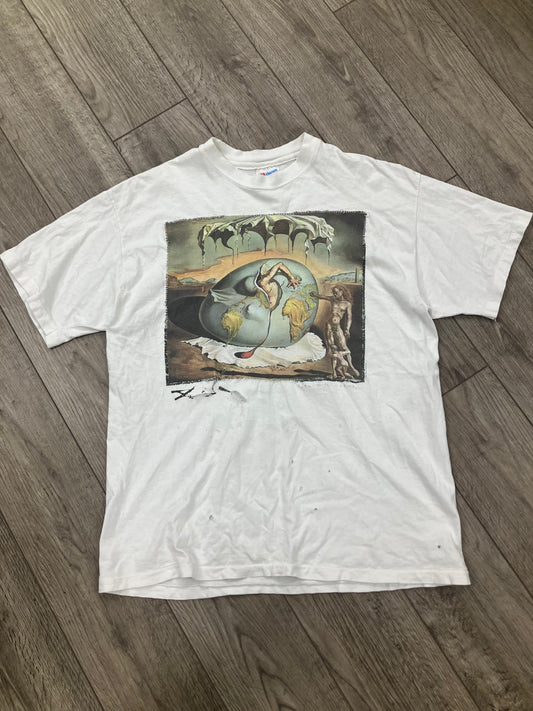 L-Vintage Salvador Dalí “Birth Of The New Man” Tee