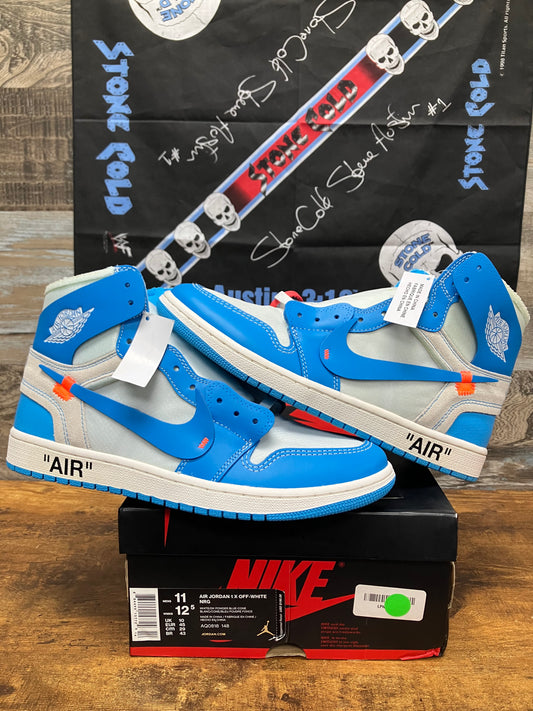 11-Air Jordan 1 High UNC Off-White