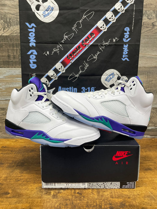 11-Air Jordan 5 Grape