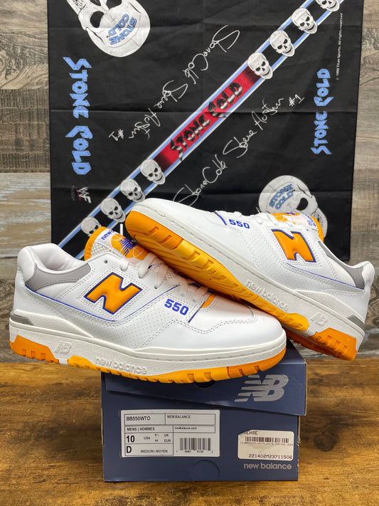 10-New Balance 550 Lakers Pack/Vibrant Orange