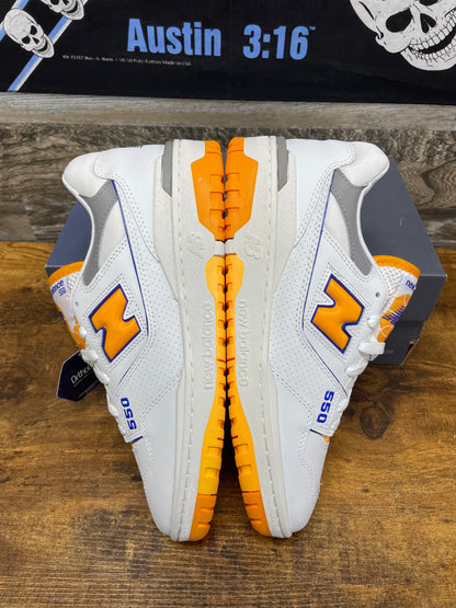 10-New Balance 550 Lakers Pack/Vibrant Orange